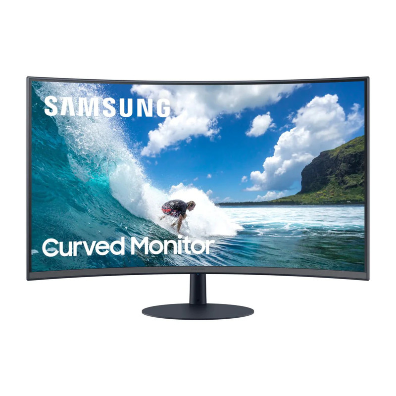 Samsung C24T550FD 24" 75Hz Curved Gaming Monitor - شاشة